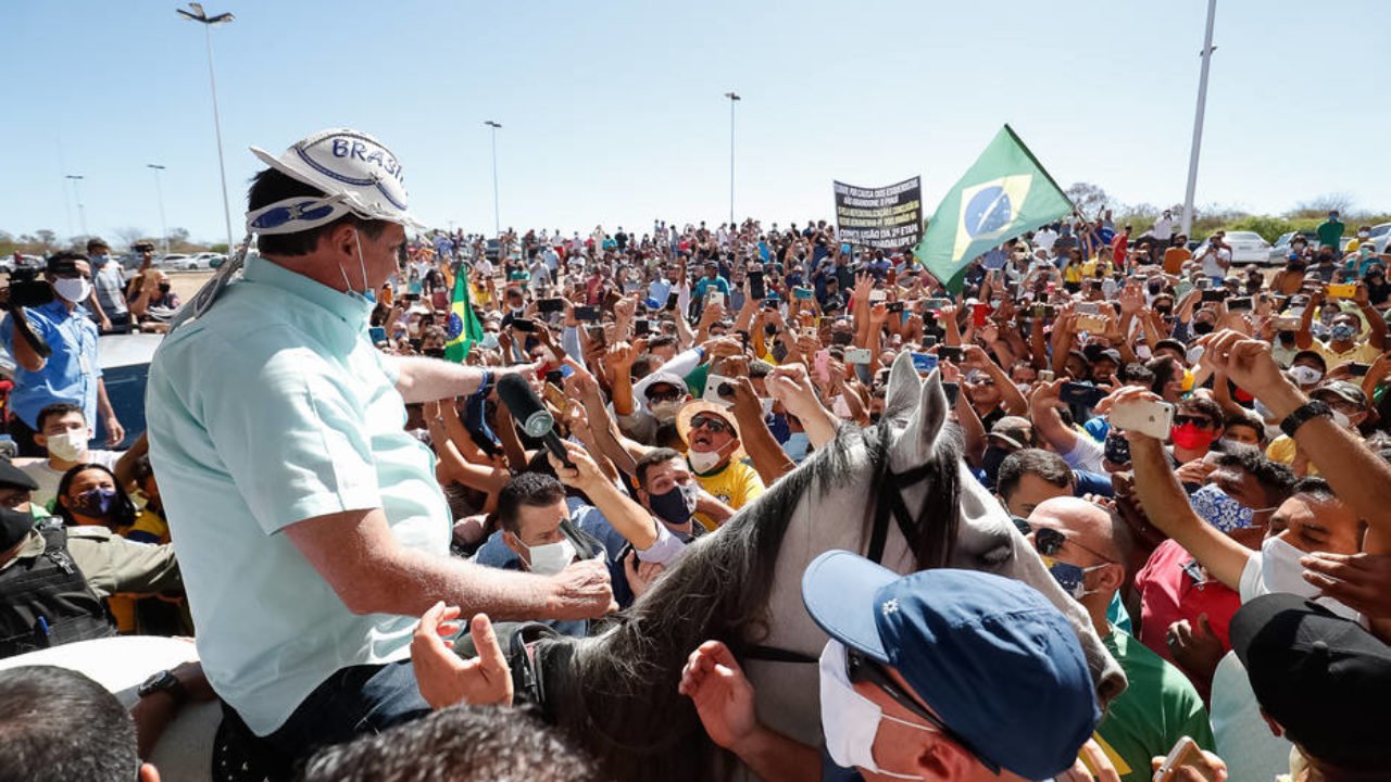 Presidente em São Raimundo Nonato, no Piauí Foto: Alan Santos/PR