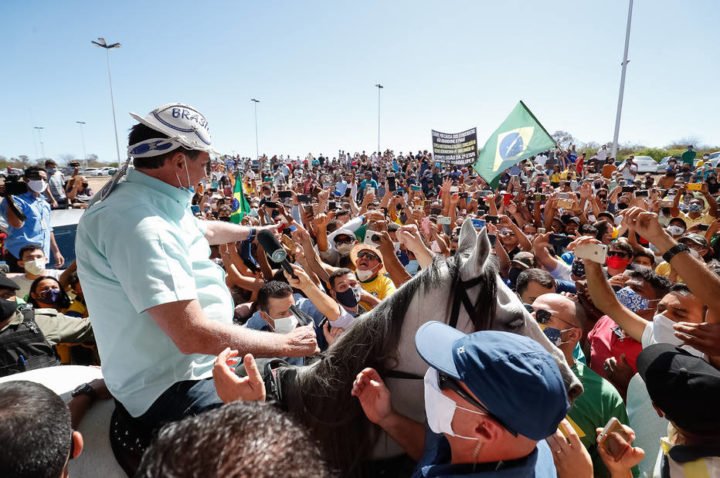 Presidente em São Raimundo Nonato, no Piauí Foto: Alan Santos/PR